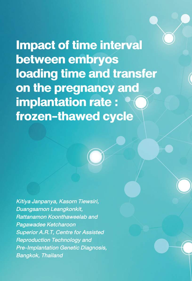 Impact of Time Interval between Embryos Loading Time and Transfer on the Pregnancy and Implantation Rate (Frozen-Thawed Cycle)