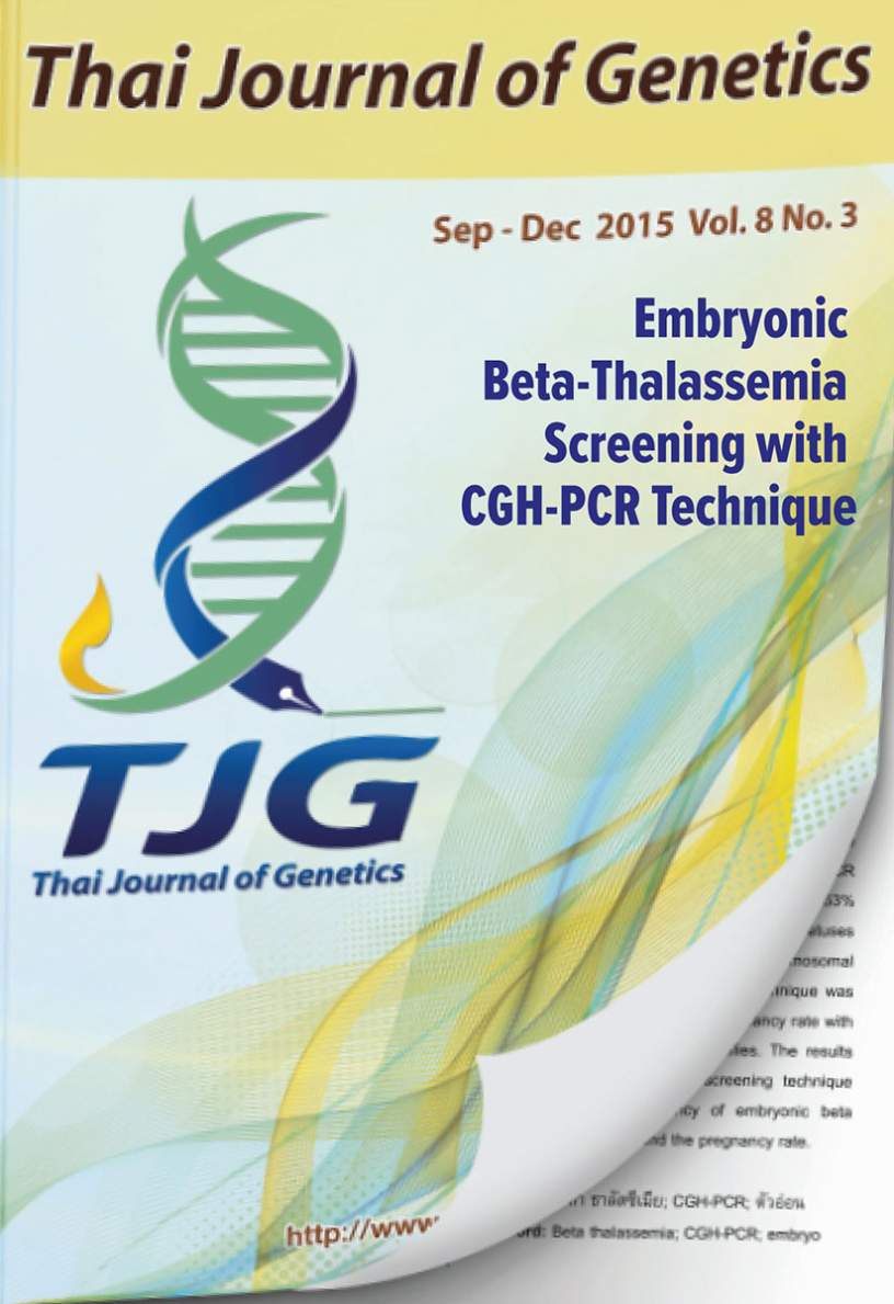 Embryonic Beta-Thalassemia Screening with CGH-PCR Technique