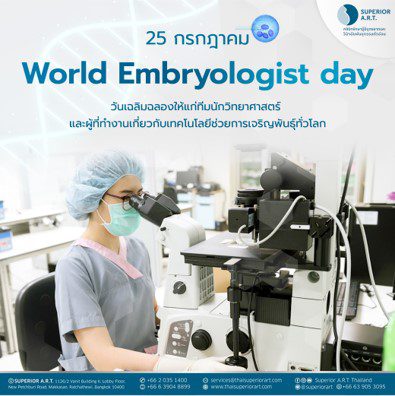 25 กรกฎาคม 2022 World Embryologist Day 