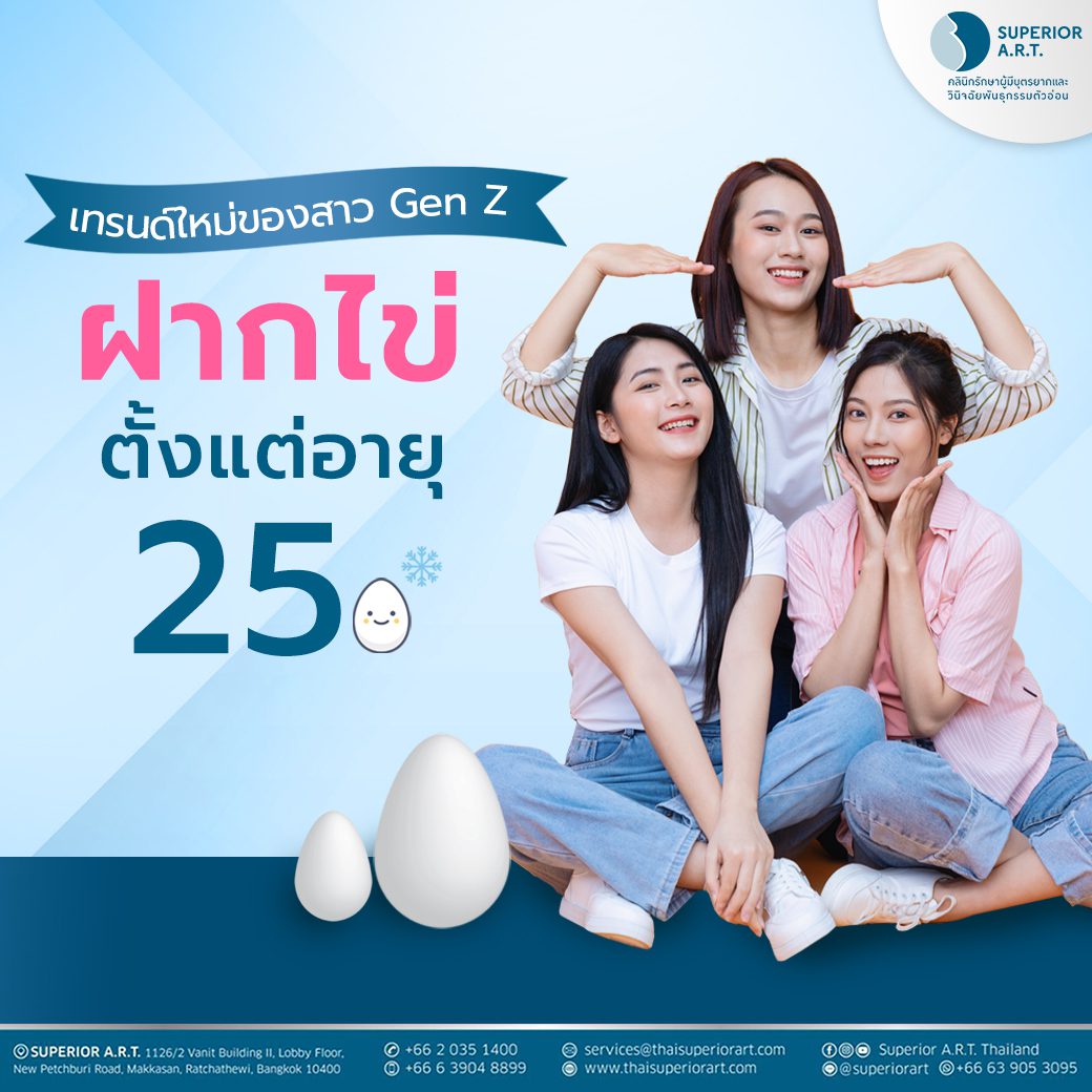 สาว Gen Z แชร์ เรื่องราวการฝากไข่ Egg Freezing ตั้งแต่อายุ 25 ผ่าน#eggfreezingjourney