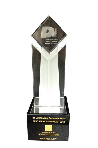 รางวัล The Prime Minister’s Export Award Best Service Provider 2012