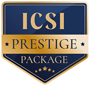 ICSI Prestige Package slide logo