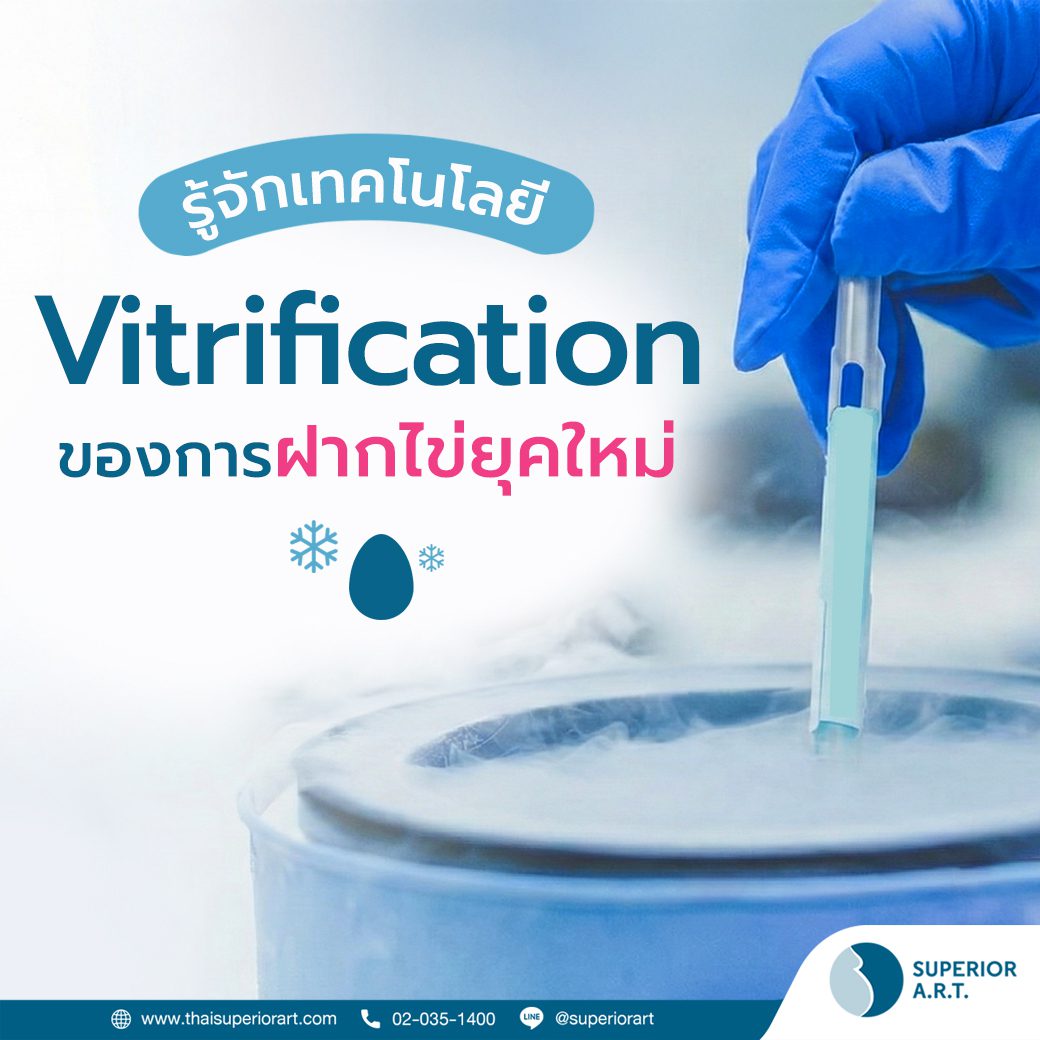 vitrification เทคโนโลยีแช่แข็งแบบรวดเร็ว